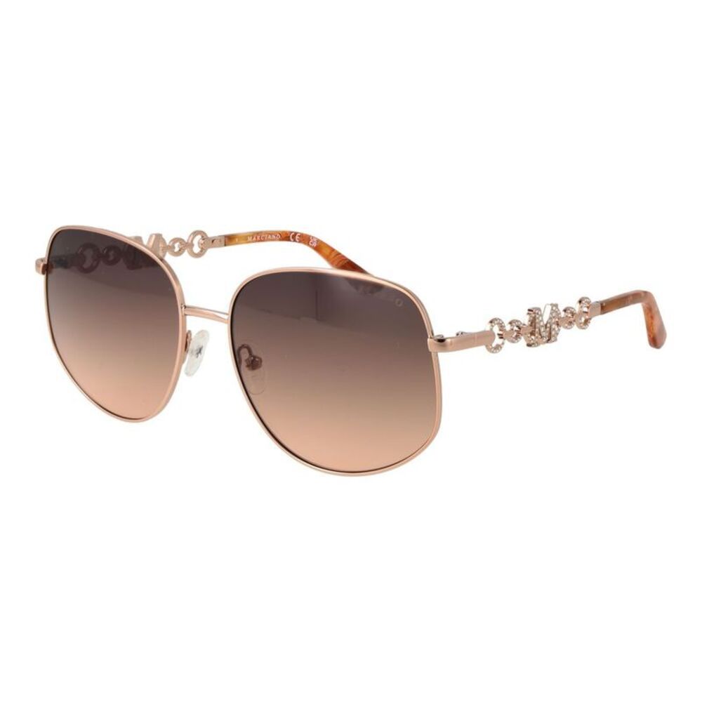 Marciano by Guess Rose Gold Metal Women's Sunglasses